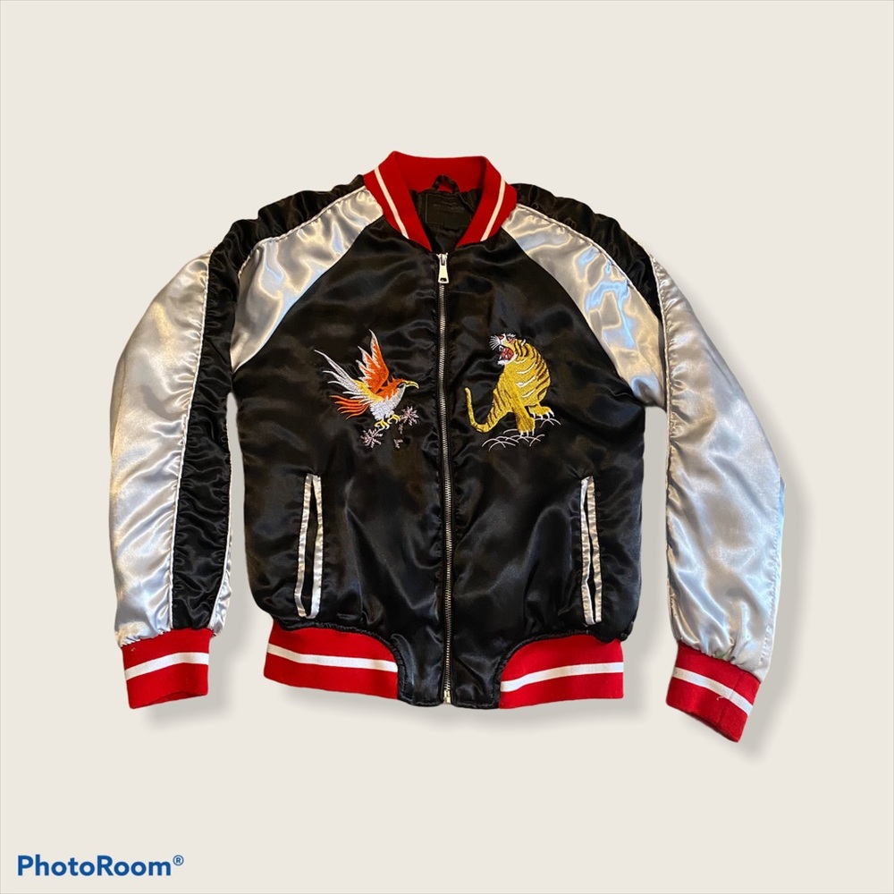 ~Miss London tiger/bird bomber jacket~